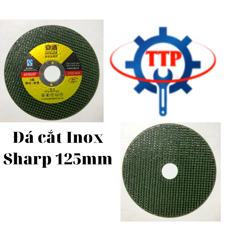 Đá Cắt Inox, Đá Cắt Sắt SHARP 125mm