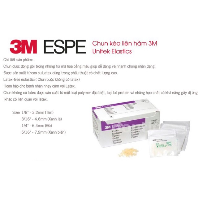 Chun kéo liên hàm 3M Unitek