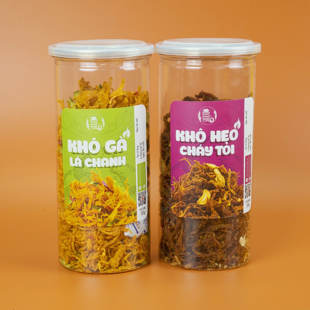 Khô heo cháy tỏi Nhất Phẩm Đường 300g thơm vị bơ tỏi | BigBuy360 - bigbuy360.vn