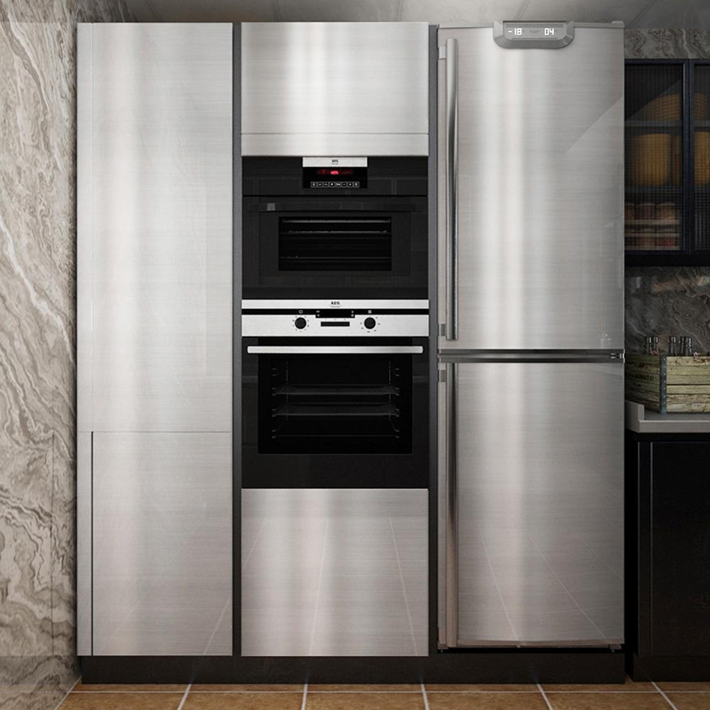 Miếng Dán Tường Bằng Kim Loại Chống Thấm Nước Độc Đáo Trang Trí Nhà Cửa DIY