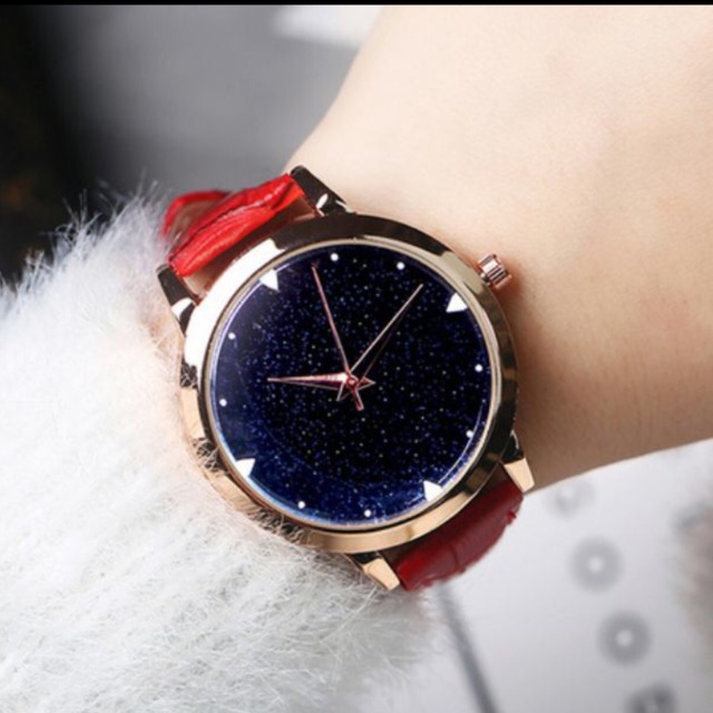 Đồng Hồ Nữ Elly Dây Da