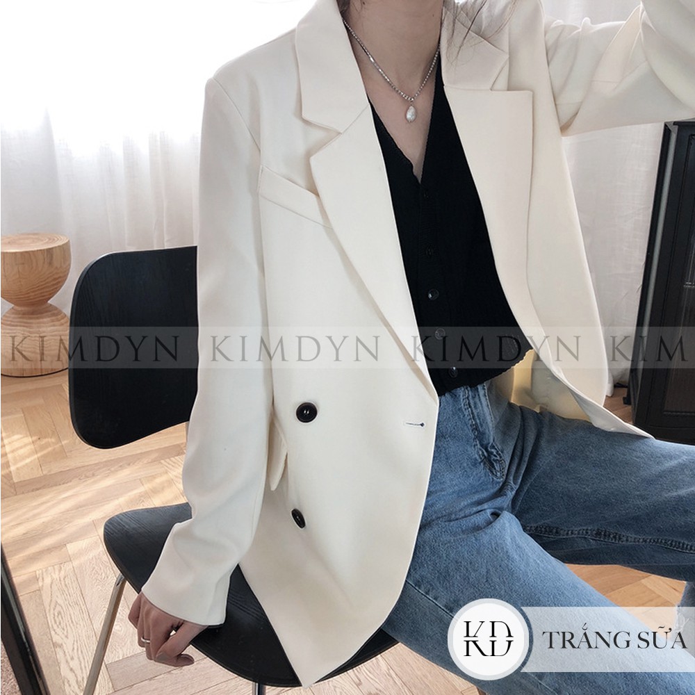 Áo blazer nữ áo vest sang trọng CAO CẤP có đệm vai và lót [KDBL03]