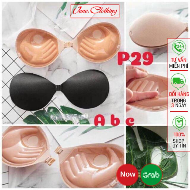 Áo bra dán ngực JM86 siêu hot , áo ngực đệm bàn tay siêu dính mặc đầm váy hở vai lưng