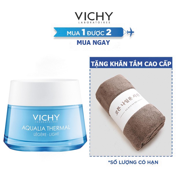 Kem dưỡng ẩm 48h Vichy Aqualia Thermal Rehydrating Cream-Light 50ml
