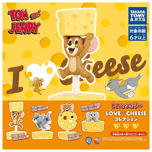 ĐỒ CHƠI GACHA MÔ HÌNHTOM &amp; JERRY LOVE CHEESE HIMECHAN