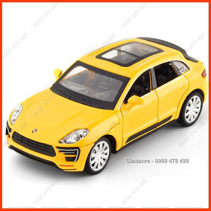 XE MÔ HÌNH KIM LOẠI TỈ LỆ 1:32 - PORSCHE MACAN TURBO - 9851