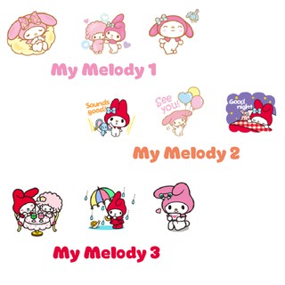 Sticker hình dán My Melody