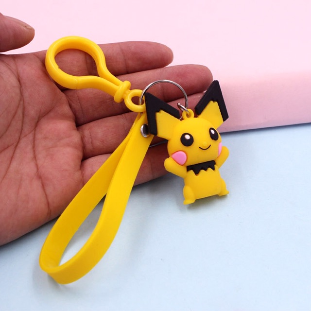 Móc khoá hoạt hình pikachu rùa