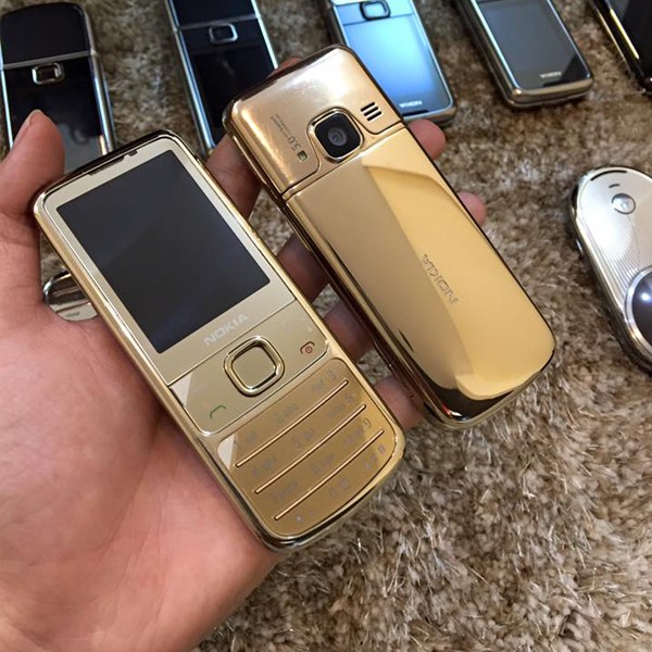 Vỏ Nokia 6700 Màu vàng +Tặng Bàn Phím Kèm Theo_Vỏ Zin Thay Rất Khớp / MuaLeGiaRe