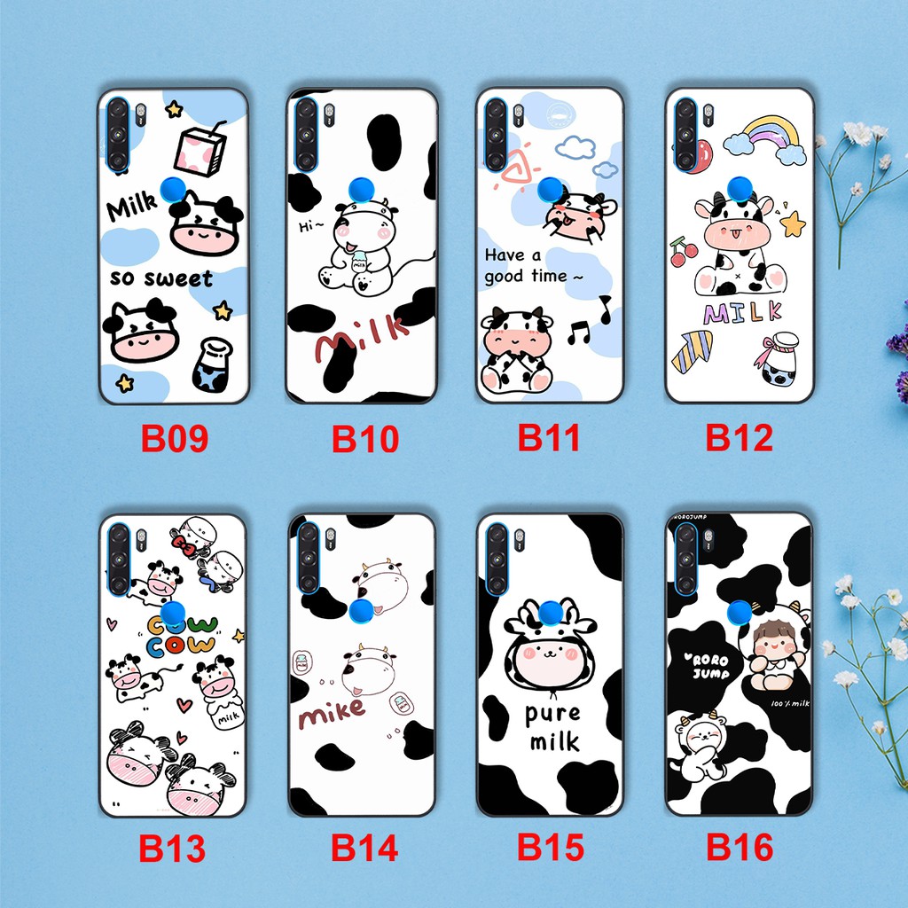 [RẺ VÔ ĐỊCH] ỐP LƯNG VSMART ACTIVE 1/ ACTIVE 1 PLUS/ ACTIVE 3 HỌA TIẾT BÒ SỮA SIÊU ĐẸP SIÊU RẺ