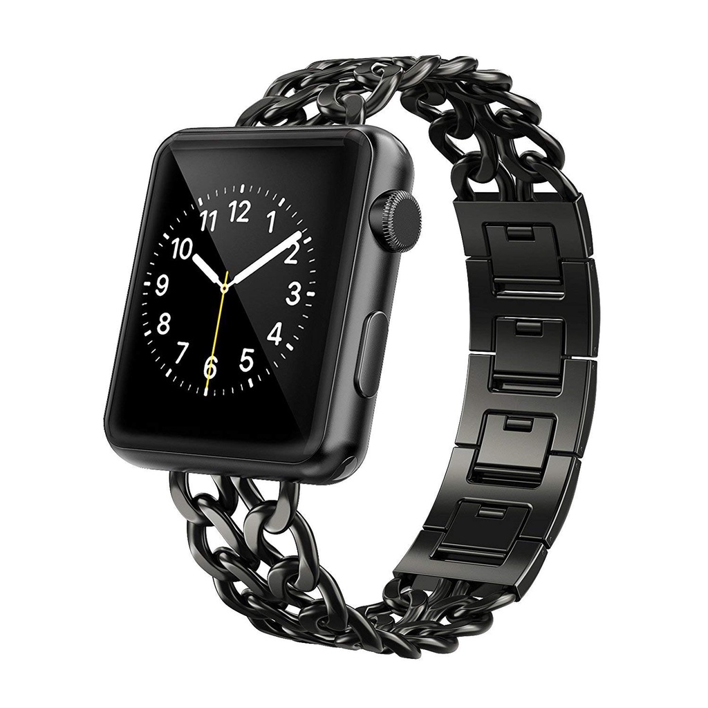 Dây Đeo Thay Thế Bằng Thép Không Gỉ Cho Đồng Hồ Thông Minh Apple Watch 41 / 40 / 38mm 49 / 45 / 44 / 42mm Series Ultra / 8 / 7 / SE / 6 / 5 / 4 / 3 / 2 / 1
