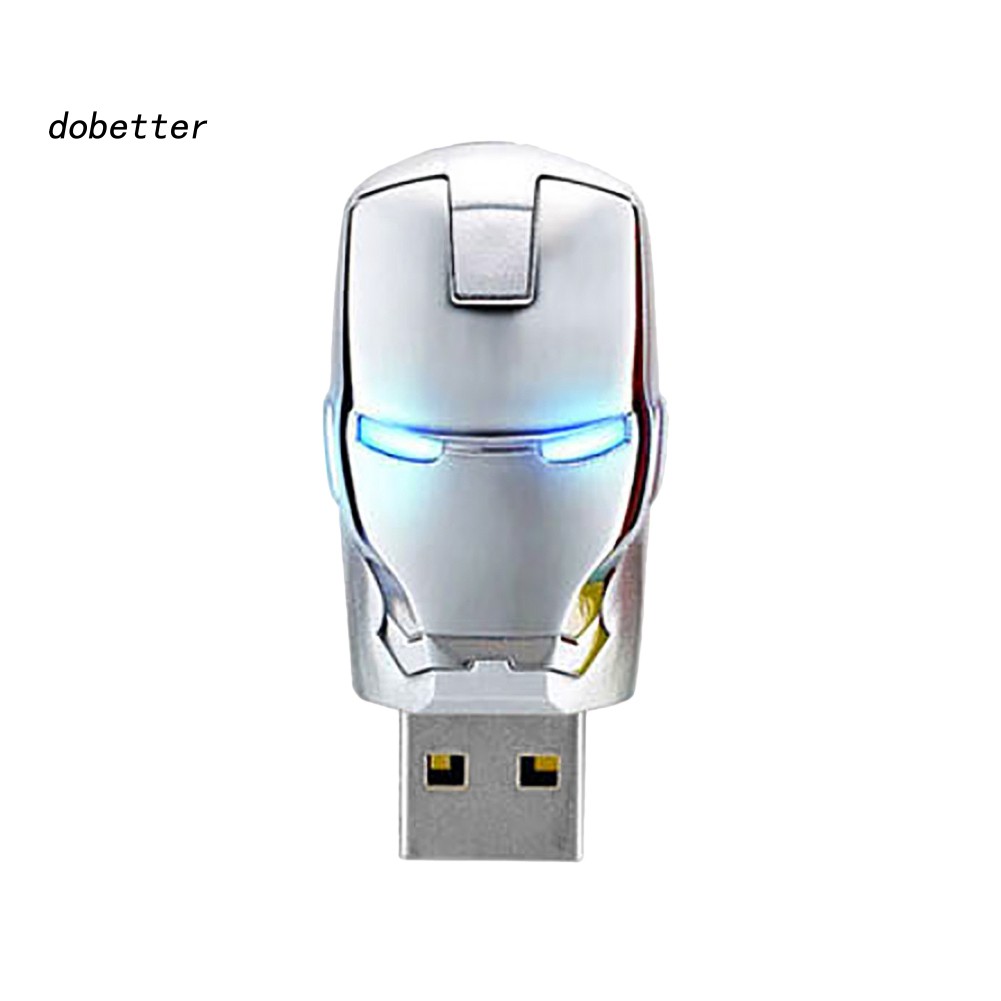 USB thẻ nhớ ổ đĩa U mini 16GB 32GB 64GB 128GB hình Iron man cá tính | BigBuy360 - bigbuy360.vn