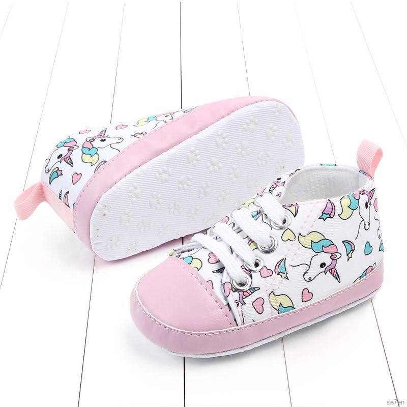 Giày thể thao bằng chất liệu cotton phong cách dễ thương dành cho các bé