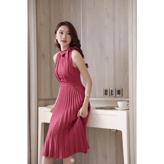 Váy Dự Tiệc Sang Chảnh Thiết Kế Cam Đoan Y Hình