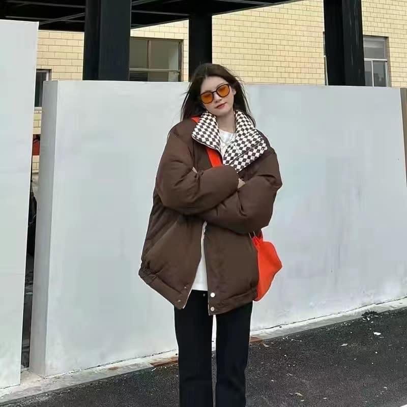 SẮN HÀNG- ÁO KHOÁC PHAO BÉO NAM NỮ COUPLE UNISEX có nhận sỉ