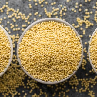 Hạt kê nếp vàng đã bóc vỏ 1kg