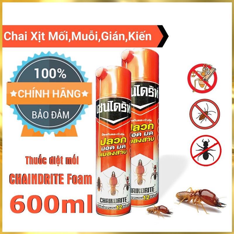 Bình xịt côn trùng diệt muỗi/mối/gián/kiến CHAINDRITE có vòi xịt nhập ...