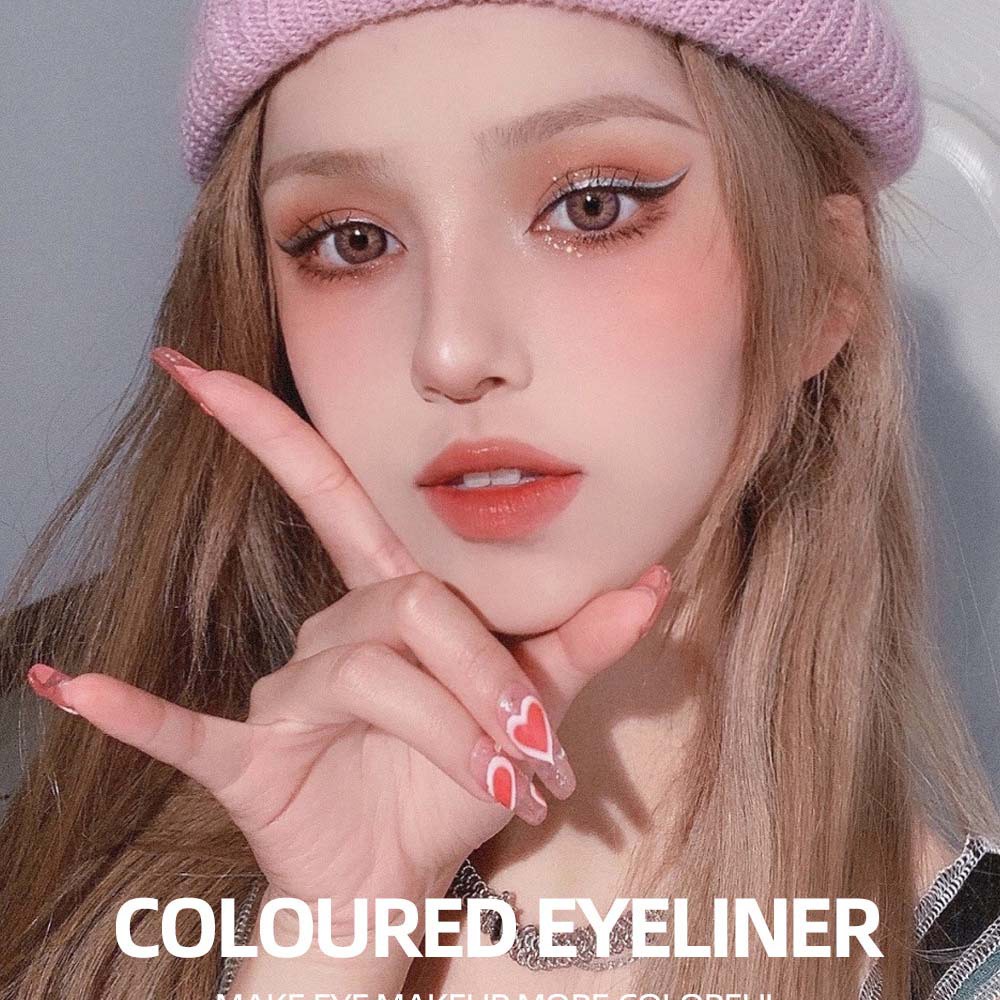 (Hàng Mới Về) Bút Kẻ Mắt Dạng Lỏng Không Thấm Nước Và Mồ Hôi Lâu Trôi Nhanh Khô Nhiều Màu Tùy Chọn