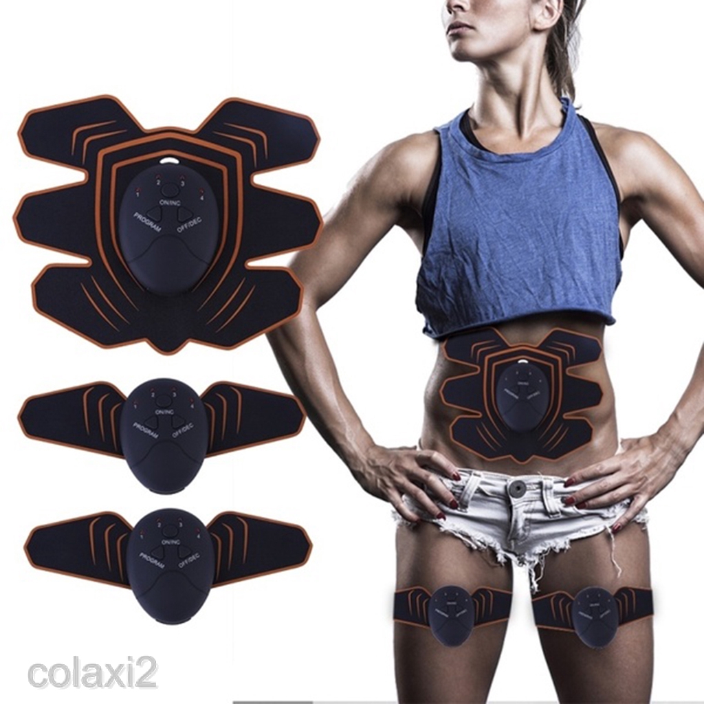 Abdominal Muscle Training Gear Stimulator Toner Core Toning ABs Workout Belt