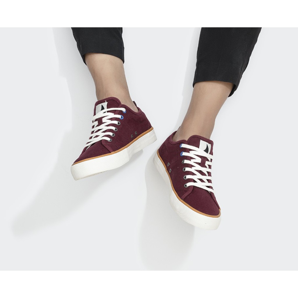 [COX] Giày Sneakers Dincox Nữ/Nam 1940 BURGUNDY CHÍNH HÃNG