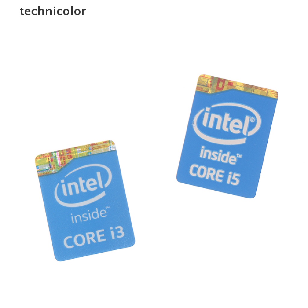 Set 5 Sticker Dán Trang Trí Sổ Tay Intel Core I3 I5 I7 Thế Hệ 4