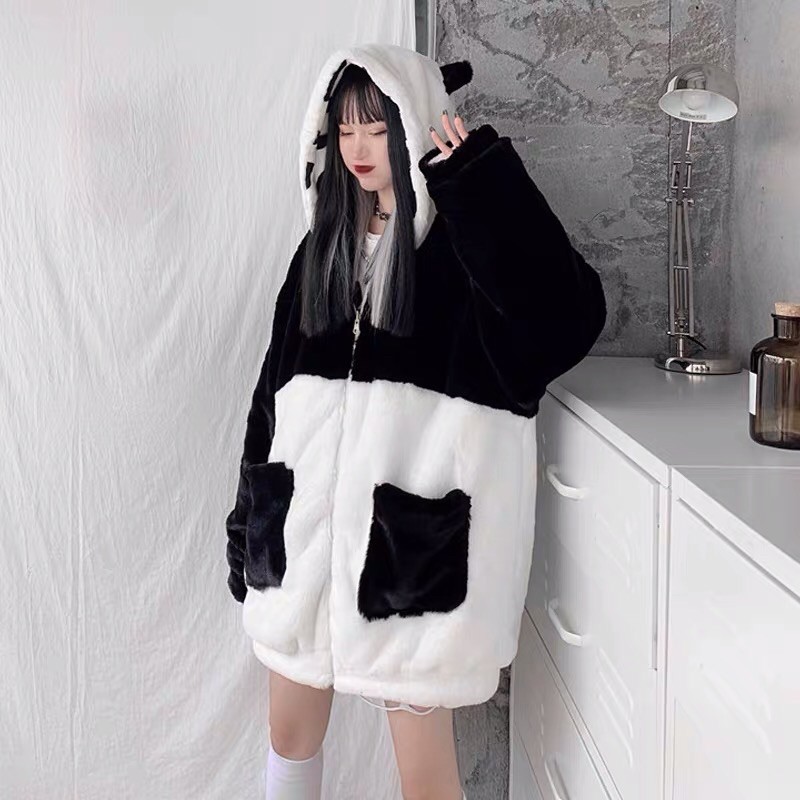 Áo lông bò sữa 2 mặt