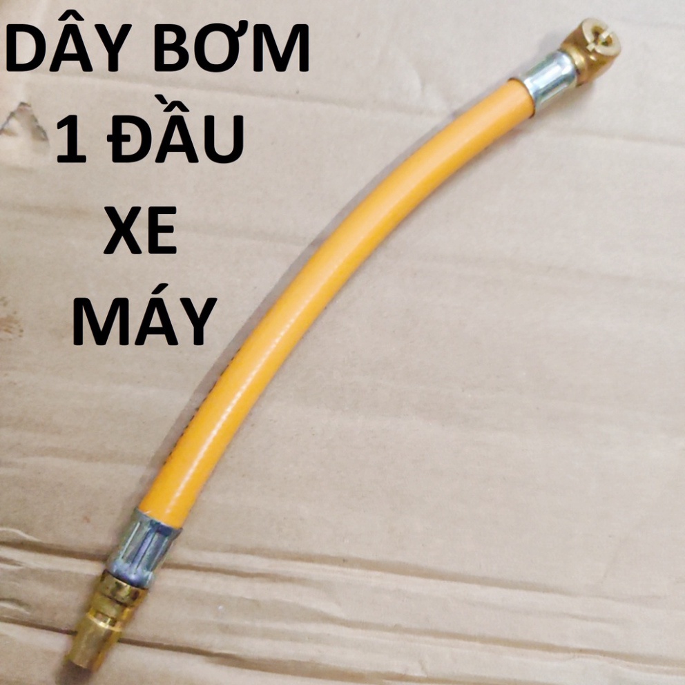 Dây bơm xe máy, xe đạp, dụng cụ bơm xe máy