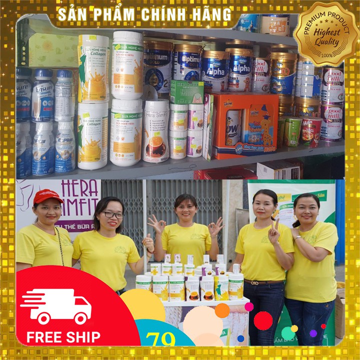 [ĐẸP DÁNG-ĐẸP DA] ComBo 2 HỘP SỮA NGHỆ HERA COLLAGEN CAO CẤP CHÍNH HÃNG  500g-Lợi Sữa,chăm sóc da,nhanh lành vết thương | BigBuy360 - bigbuy360.vn