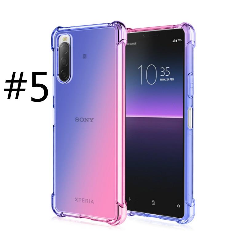 Ốp lưng SONY Xperia 8 Xperia 5 Xperia 10 II Xperia 1 II Xperia 5 II Xperia L4 Case transparent Silicone TPU Soft Cover