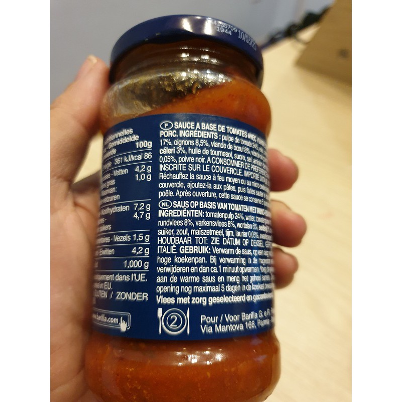 SỐT THỊT BOLOGNESE BARILLA 200G