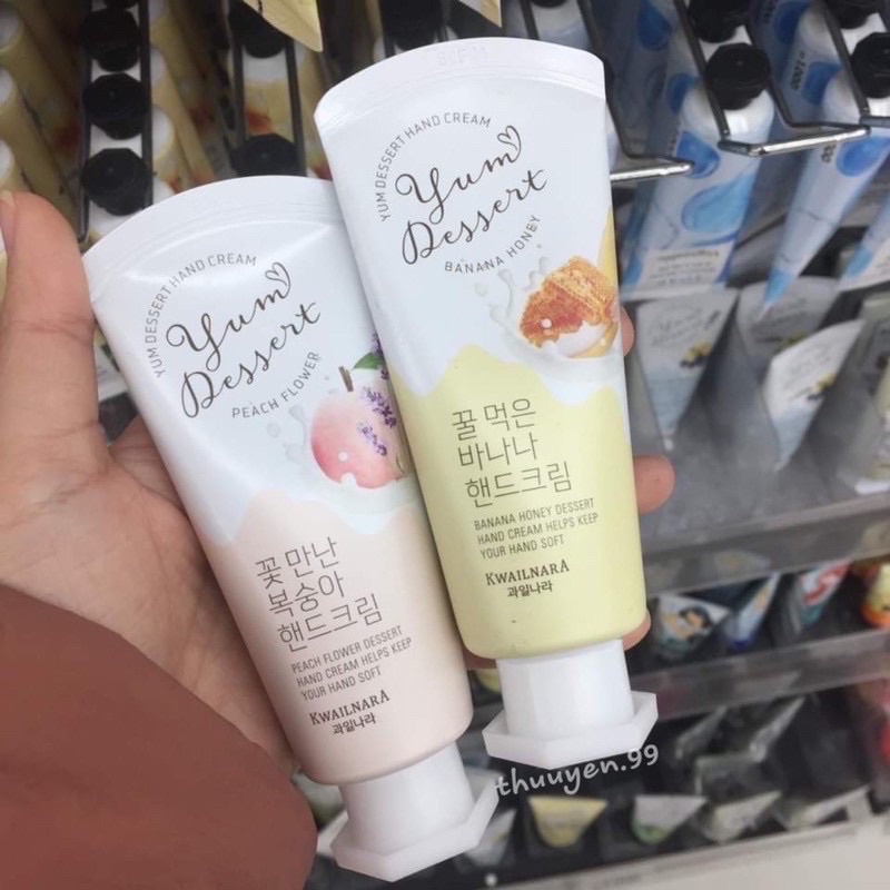 [CHÍNH HÃNG] Kem tay dưỡng ẩm Yum Dessert Hand Cream Hàn Quốc giúp dưỡng ẩm, mềm da