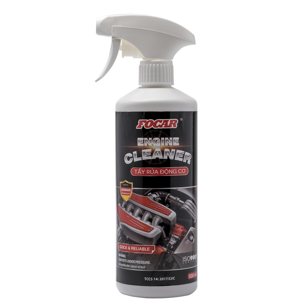 FOCAR Dung dịch tẩy rửa vệ sinh động cơ ô tô Focar Engine Cleaner 500ml