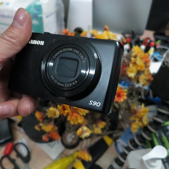 Máy ảnh canon S90 dòng S compact cao cấp quay chụp tốt