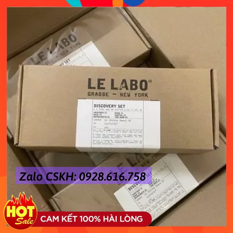 Set Nước Hoa Unisex 6 x 10ml Another 13, 31, 33, 19, 22, 29 Đẳng Cấp, Sang Trọng Le labo mini