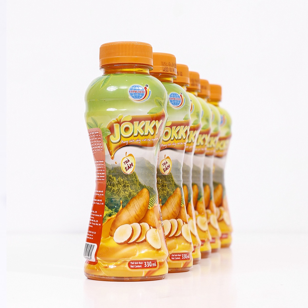 Trà Jokky sâm Long Hải dung tích 330 ml