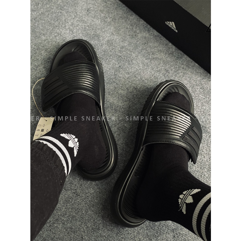 Dép Alphabounce 2.0 Chính Hãng 💙SIMPLE SNEAKER💙 Adidas Alphabounce Slide Dép Quai Ngang Nam Nữ Màu Đen Trắng