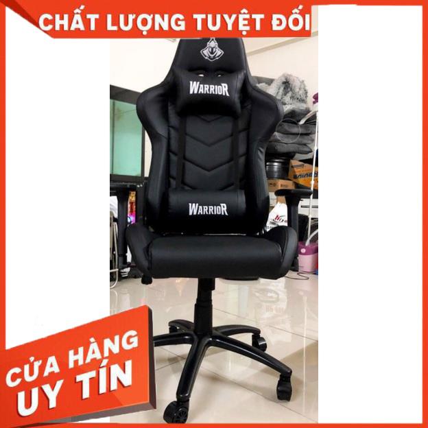 Ghế Gaming Warrior Raider Series  WGC206, màu full black - Ghế Game thủ. Bảo Hành 24 Tháng