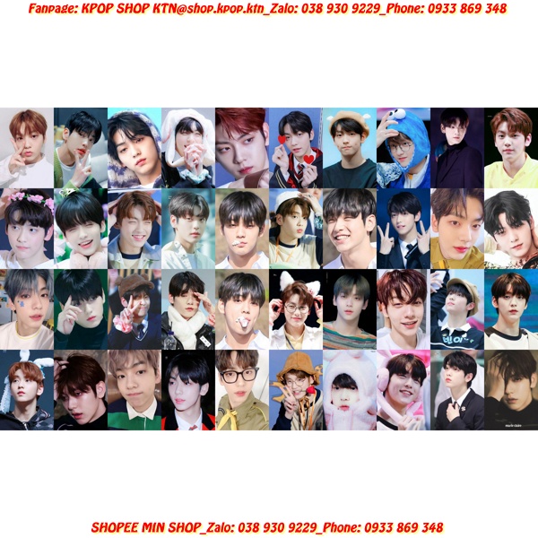 SÉT CARD BO GÓC SOOBIN TXT