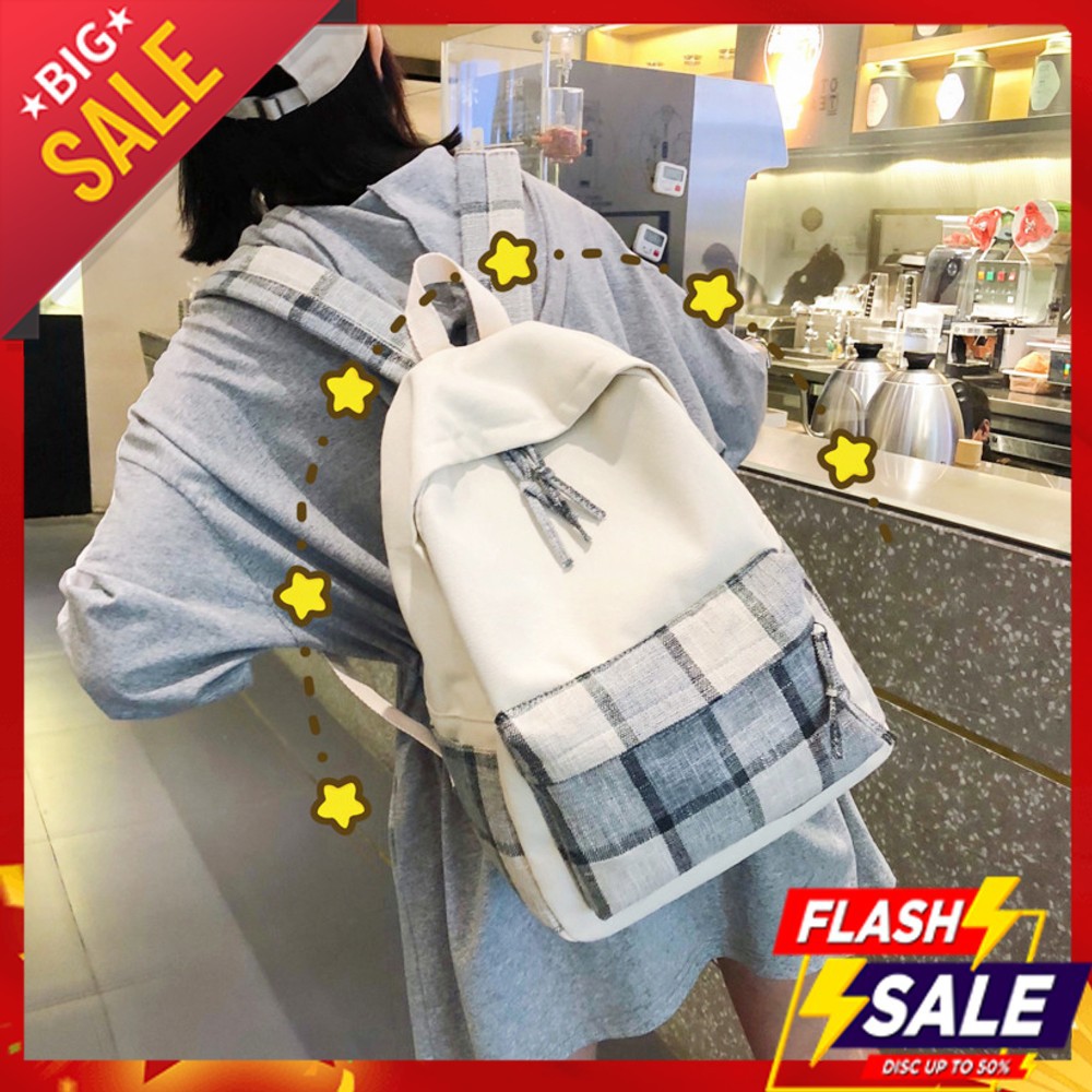 Balo Thời Trang 💖𝐅𝐑𝐄𝐄 𝐒𝐇𝐈𝐏💖 Balo Nữ SIZE 40*30CM Vừa A4 Chất Vải Cao Cấp (BL-121)