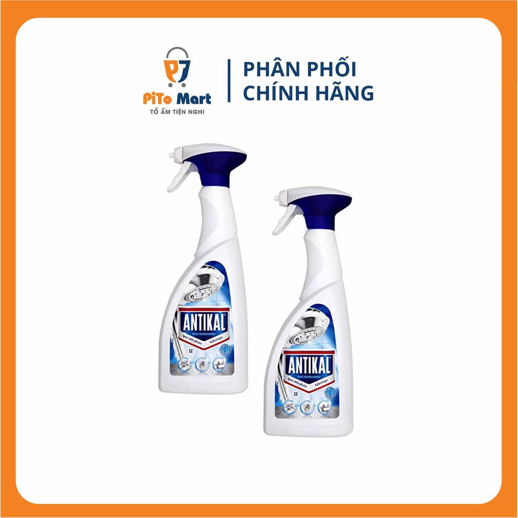 Chai Xịt ANTIKAL Vệ Sinh, Tẩy Rửa Và Chống Ăn Mòn Inox 750ml Nhập Khẩu Đức Chính Hãng