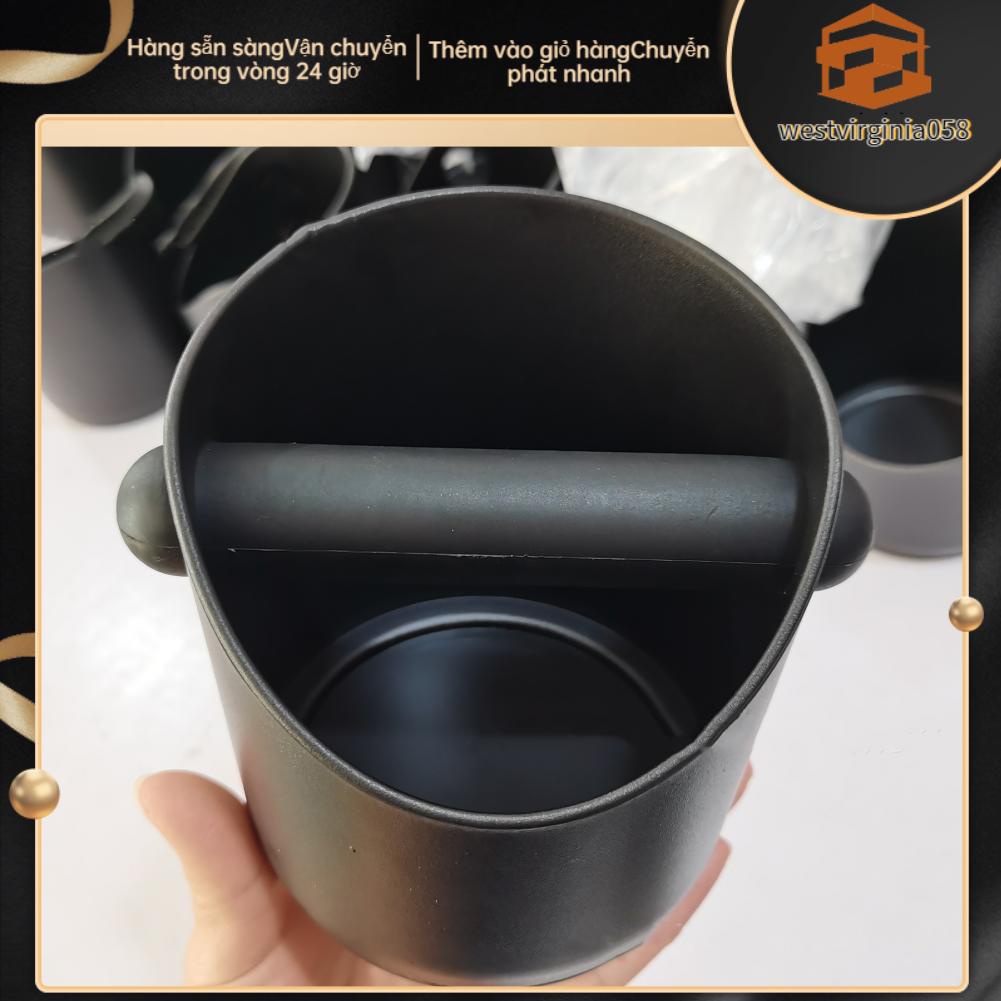 Westvirginia058 Hộp đựng cà phê Knocking Grounds ABS Coffee Dump Bin Ground Knock Container for Home Restaurant