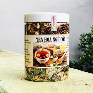 Trà Hoa Ngũ Cốc ngủ ngon mát gan , trà hoa thảo mộc thanh nhiệt giải độc gan