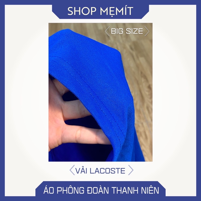 Size đại 75-95kg-Áo Phông Đoàn Thanh Niên Việt Nam Big Size Có Sẵn