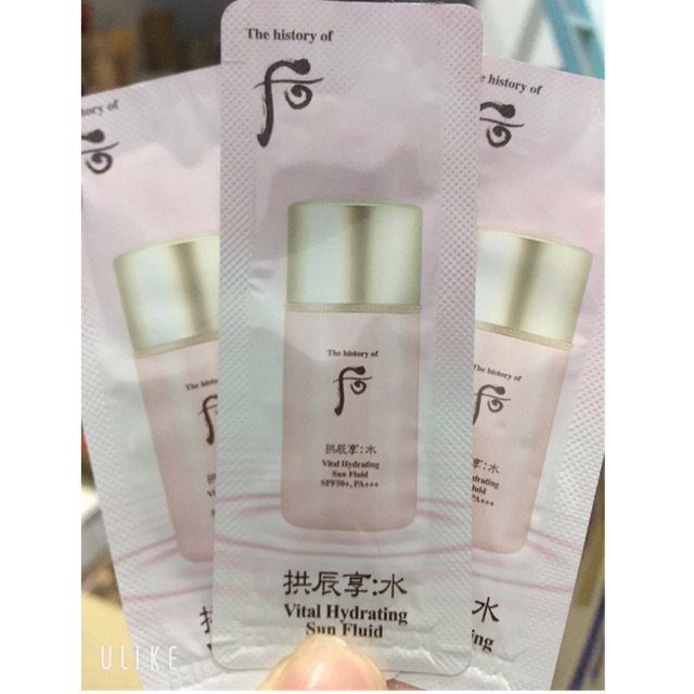 Combo 10 Gói Kem Chống Nắng Whoo Hồng Cấp Ẩm Không Nhờn Không Dính Dít | BigBuy360 - bigbuy360.vn