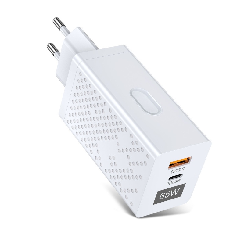 Củ Sạc Nhanh Alli 65W Cho QC 3 0 PD 65W Laptop Type C PD USB