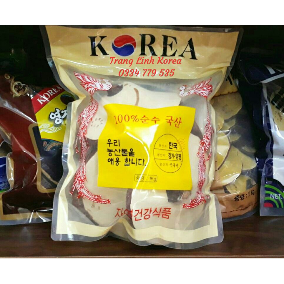 Nấm Linh Chi Túi Sữa Chính Hãng Hàn Quốc, Túi 1kg