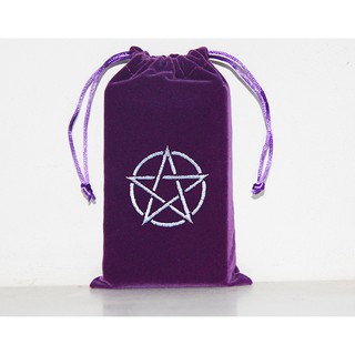 [Tarot] Túi Nhung Đựng Tarot Cao Cấp Đa Năng Tiện Dụng-Màu Tím shoptarotvn