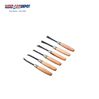 Bộ mũi đục gỗ 6 cây 16-120 stanley - american home