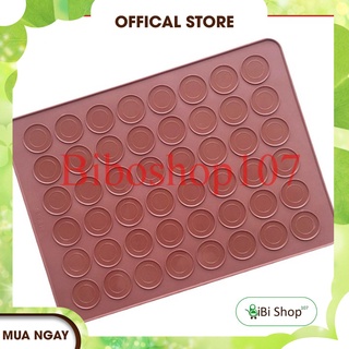 🎶Khuôn silicon tấm nướng bánh macaron 48 ô🎶