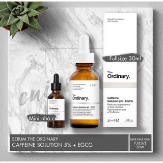 The Ordinary Serum mắt Caffeine Solution 5% + EGCG